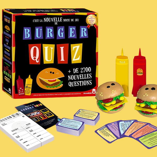  Burger Quiz - Le jeu de société délirant - Nouvelle Édition