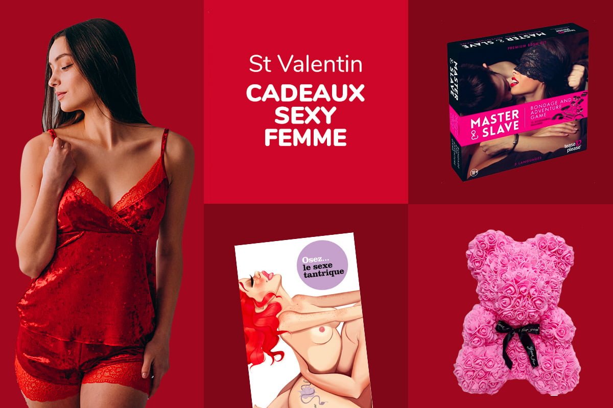 Idées cadeaux sexy pour femme spécial Saint Valentin - guide cadeaux