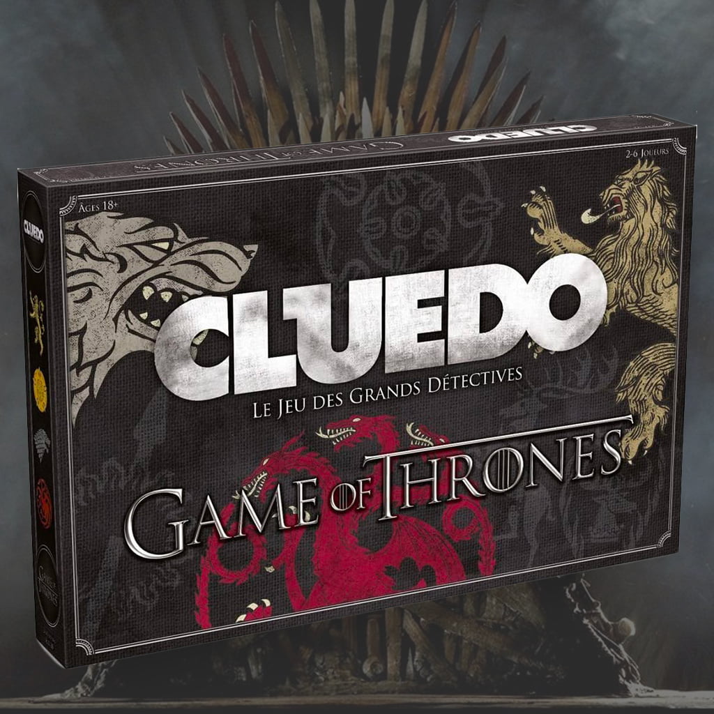  Jeu de société CLUEDO version GAME OF THRONES