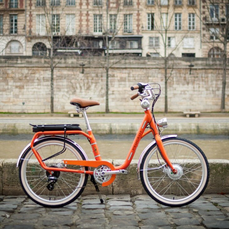  Vélo électrique PEUGEOT City E-legent - VERT - Made in France