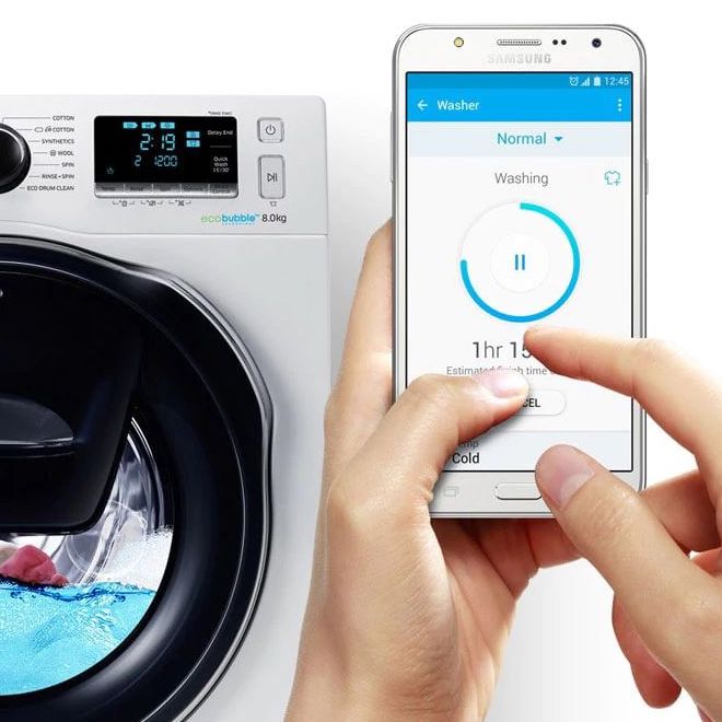  Lave Linge connecté - Samsung WW8EK6415SW - 8Kg - A+++