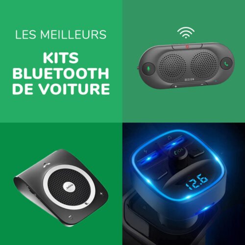 Les meilleurs kits Bluetooth de voiture - téléphone légalement en voiture avec un kit mains libres
