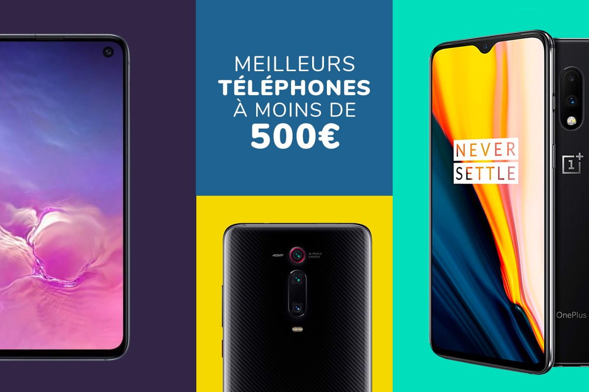 Guide d'achat - Meilleurs Smartphone à Moins de 500€ - Quel est le meilleur téléphone ?