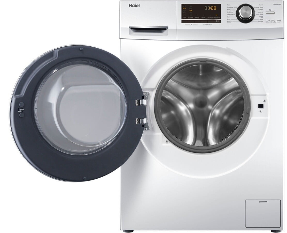  Lave linge hublot Série 636 - HAIER HW100-B14636 - 10kg - A+++