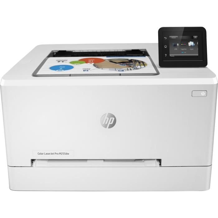  Imprimante Laser Couleurs - Wifi - HP Color LaserJet Pro M255dw