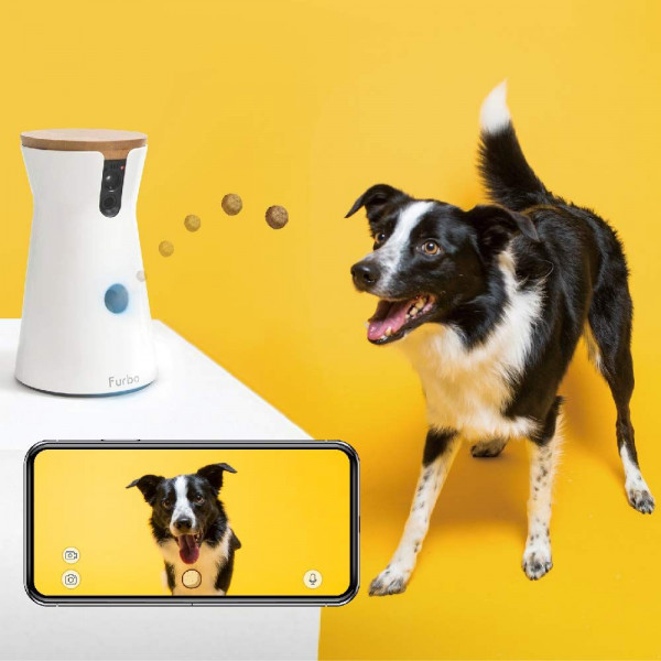  Distributeur de friandises connecté avec caméra pour chien - Furbo