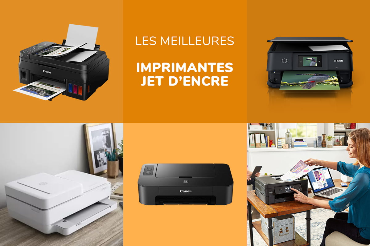 Guide d'imprimantes à jet d'encre : comparatif