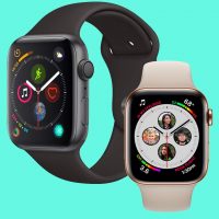 Montre intelligente - Apple iWatch series 4 Apple Watch Series 4 - 4G - Bracelet silicone