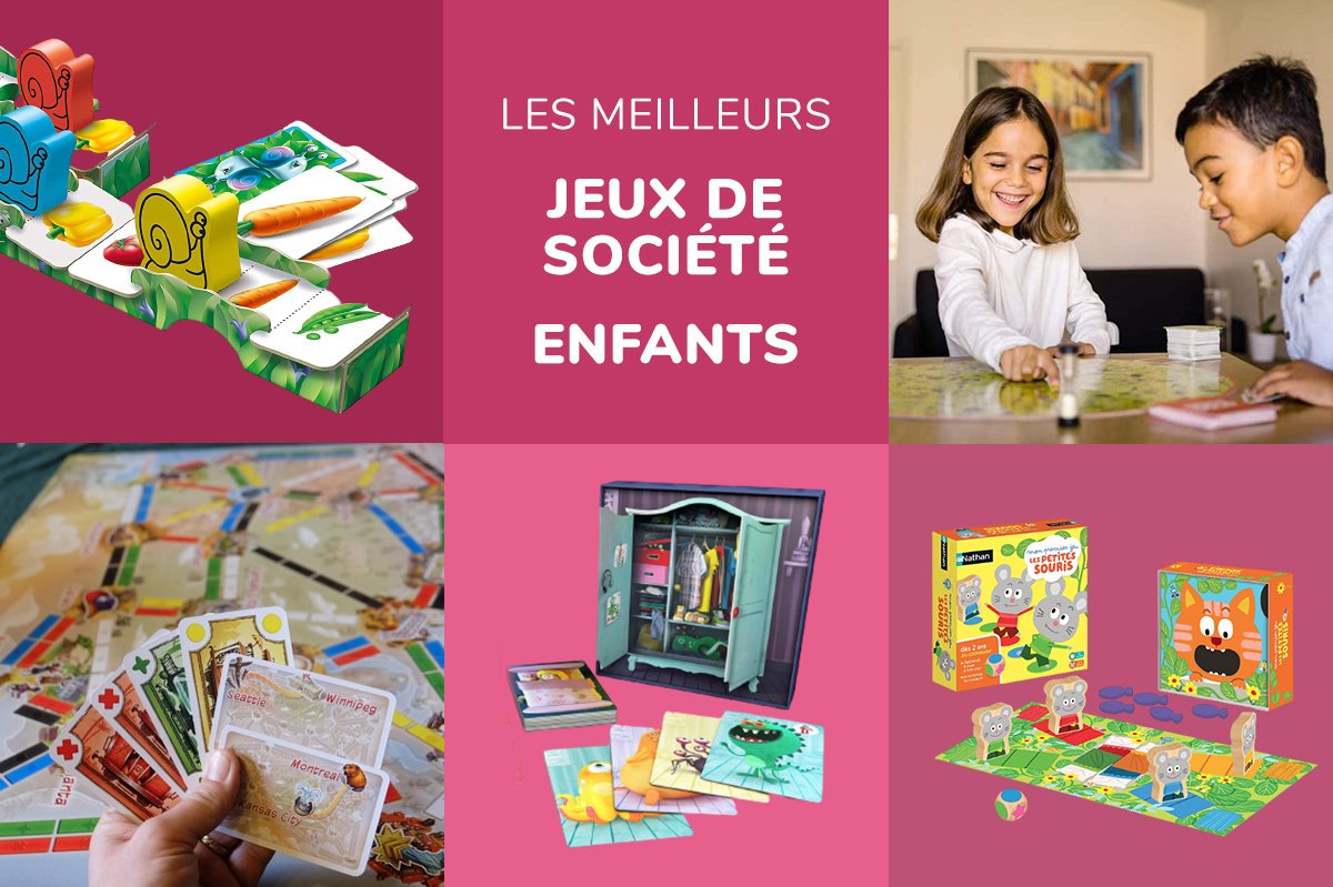 Les meilleurs jeux de société 2021 pour les enfants