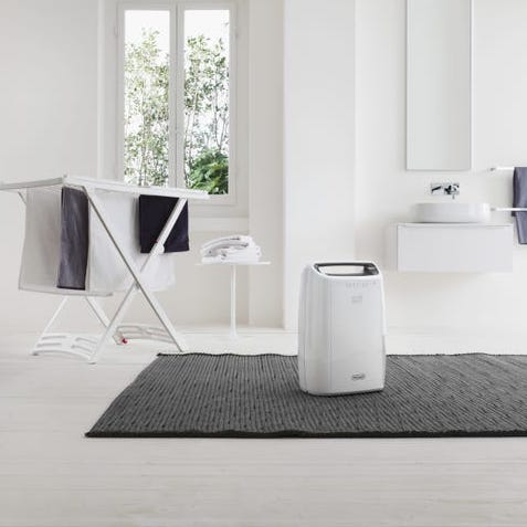  Déshumidificateur électrique au gaz naturel avec fonction sèche linge - DELONGHI DEX214F