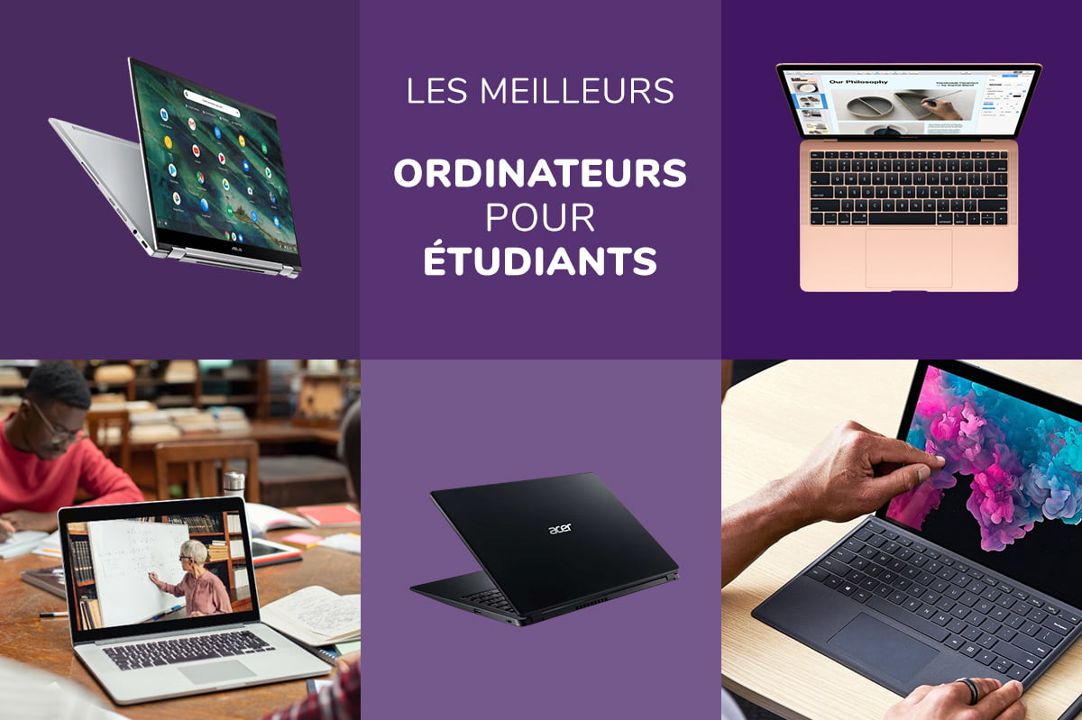 Notre sélection de PC portables pour étudiants - Le Monde Informatique