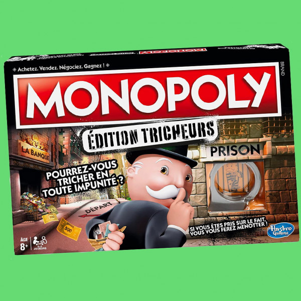  Monopoly Edition Tricheur - Jeu de société