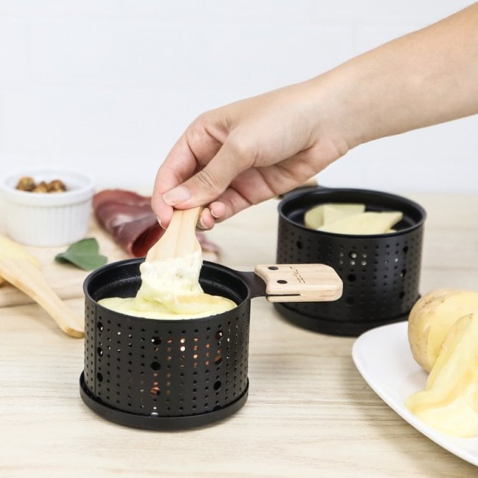 Appareil à raclette en solo à la bougie Appareil à raclette à la bougie - Individuel - COOKUT