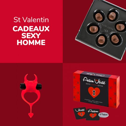 Guide des cadeaux sexy pour la Saint Valentin - Spécial Cadeaux masculins