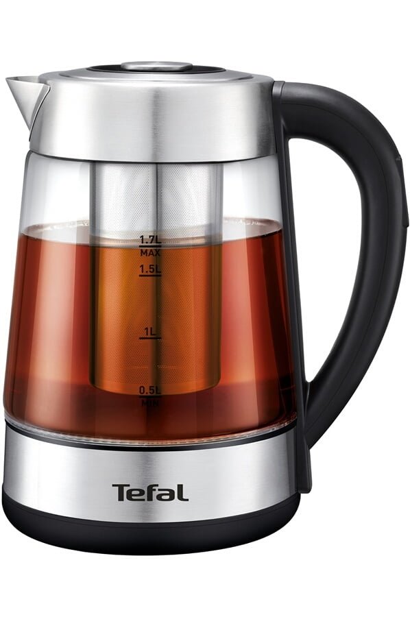  Bouilloire 2-en-1 Machine à Thé - Verre Inox - TEFAL BJ750D10