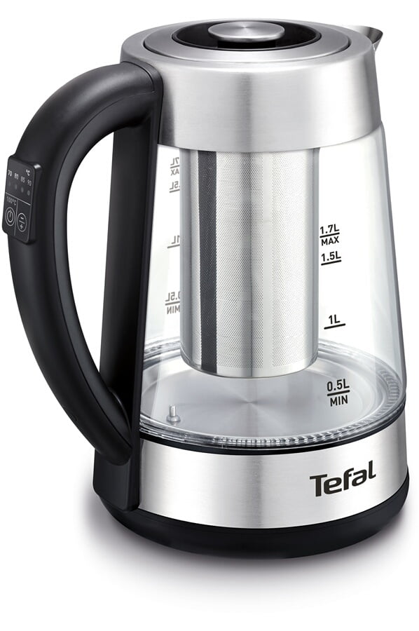  Bouilloire 2-en-1 Machine à Thé - Verre Inox - TEFAL BJ750D10