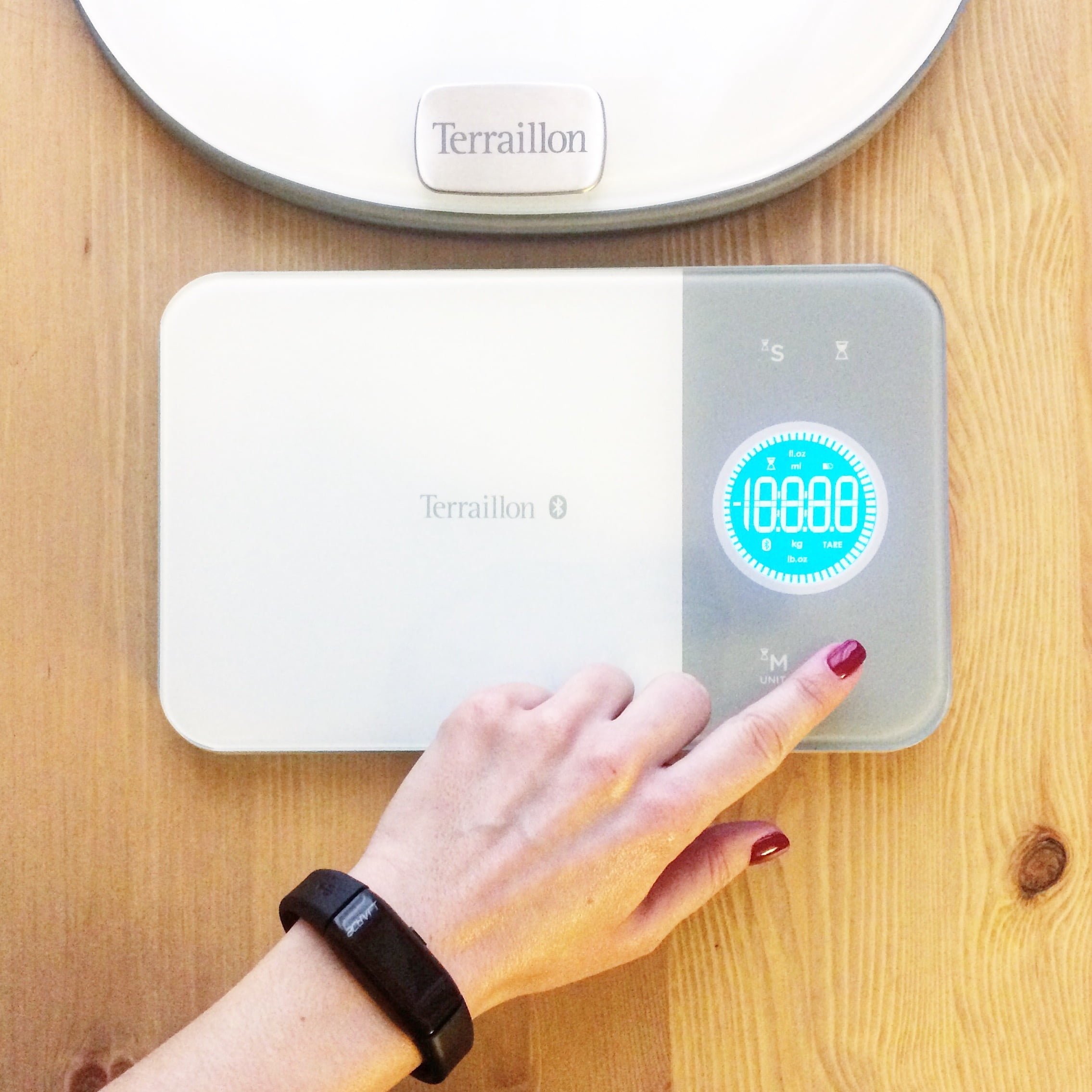  Balance de cuisine nutritionnelle connectée - 5kg - TERRAILLON NUTRITAB