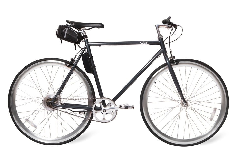  Vélo Fixie électrique - 45km - VELAIR SPEED Gris métallisé