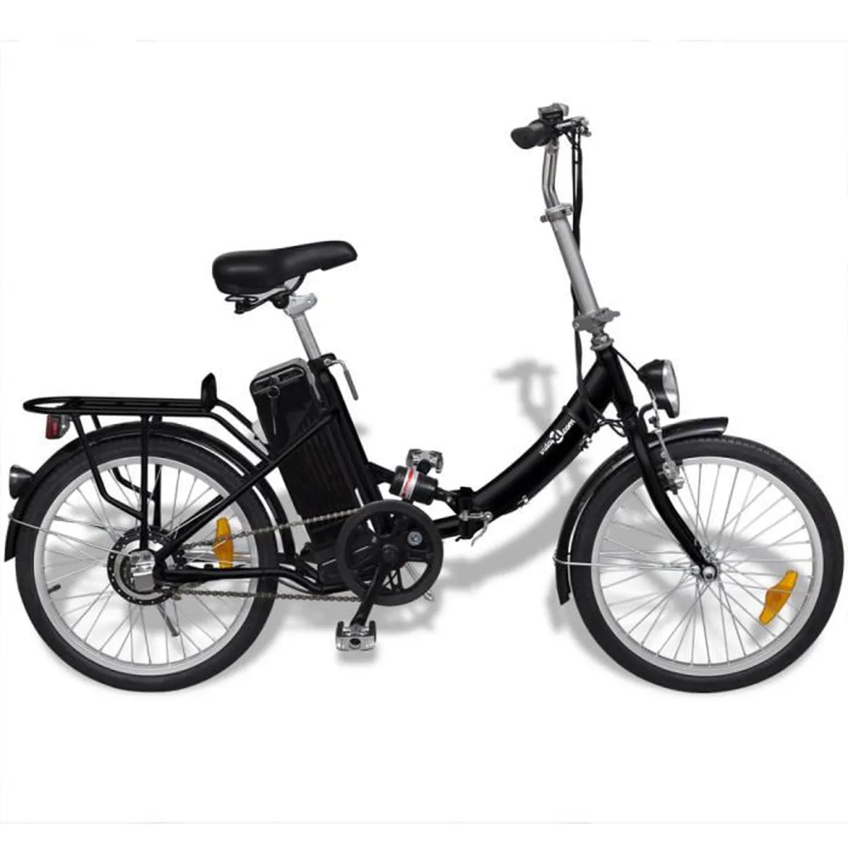  Vélo électrique pliable et pile lithium-ion Alliage d'aluminium - VIDAXL